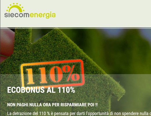 Realizzazione siti web Siecom Energia